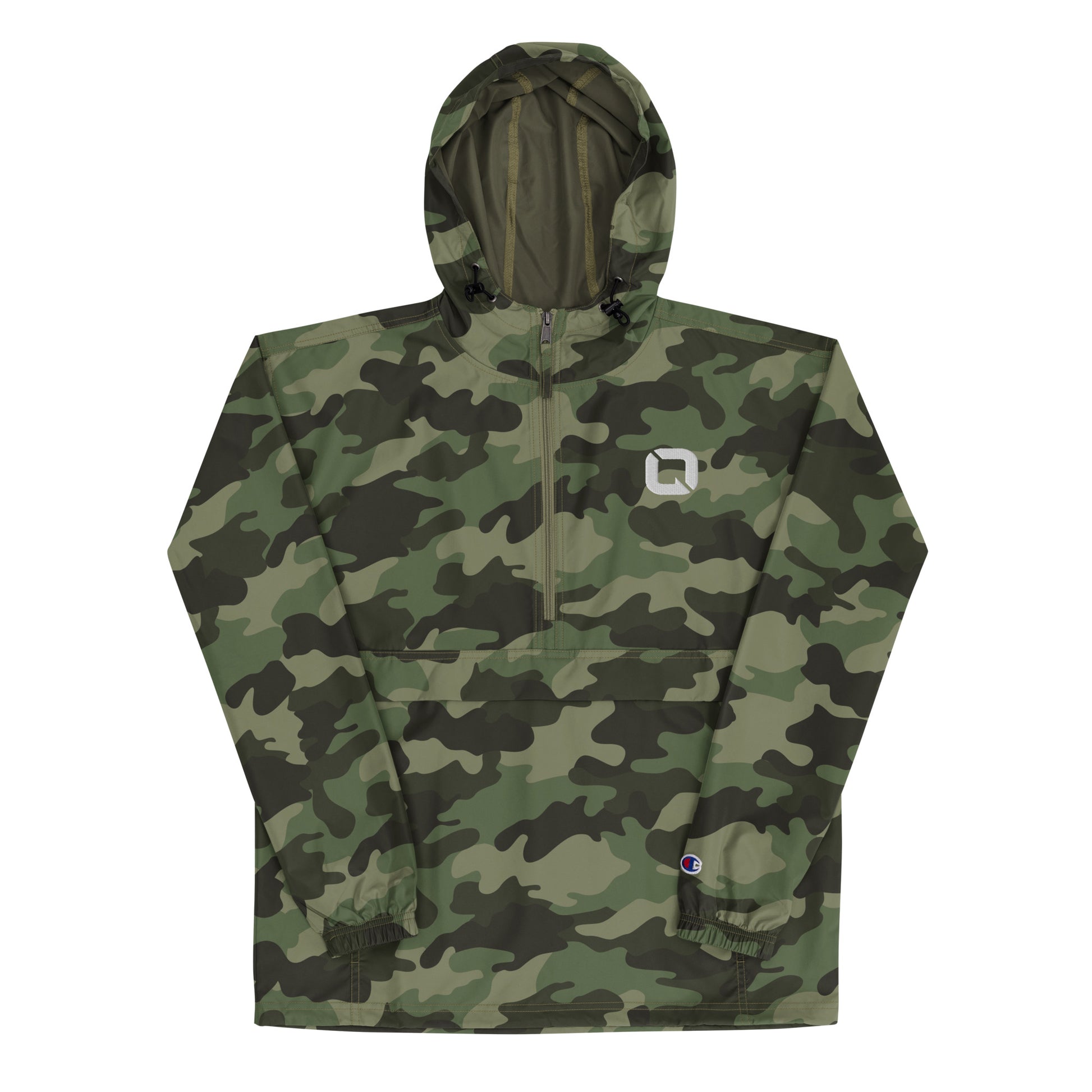 Champion Hoodie Camo Logo Oxalai Champion Windbreaker